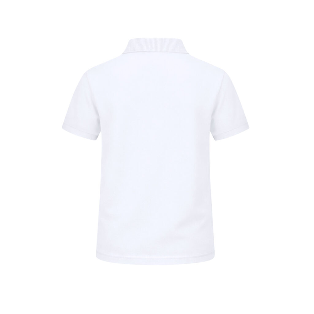 Polo Niño Blanco “keya” YPS180 - detalle 2