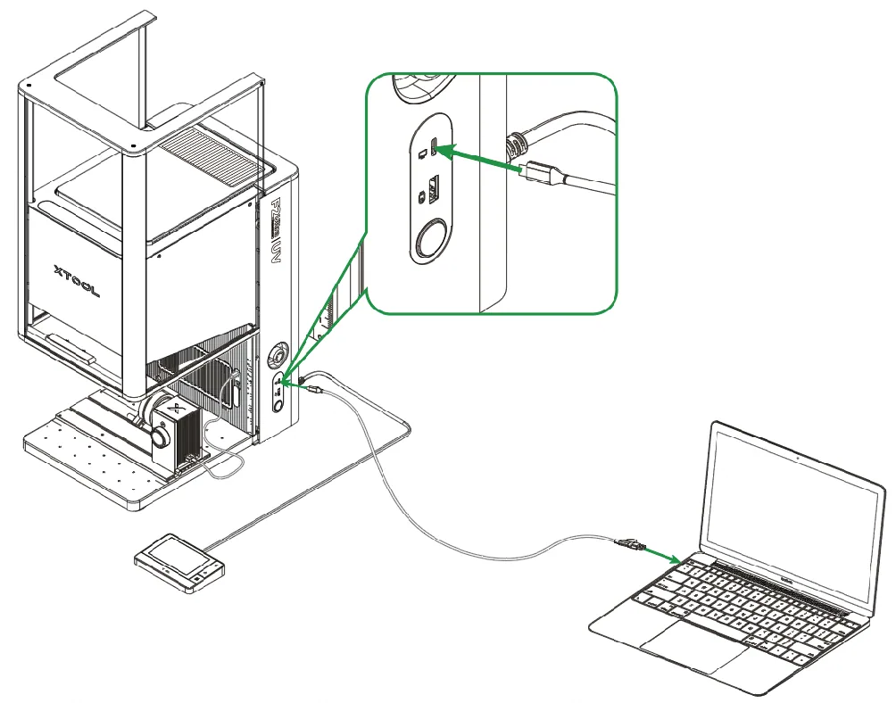 (xTool Studio) Usa el Rotary Attachment 3 (RA3) con la xTool F2 Ultra UV image.png