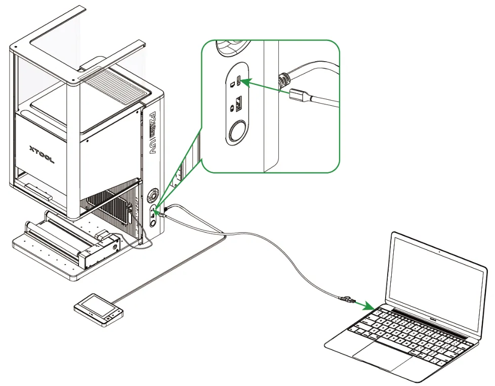 (xTool Studio) Usa RA2/RA2 Pro con xTool F2 Ultra UV image.png