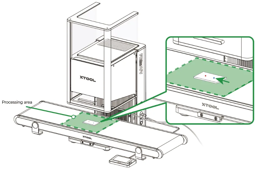 (xTool Studio) Usar el Conveyor para procesamiento por lotes (diseños distintos) con la xTool F2 Ultra UV image.png