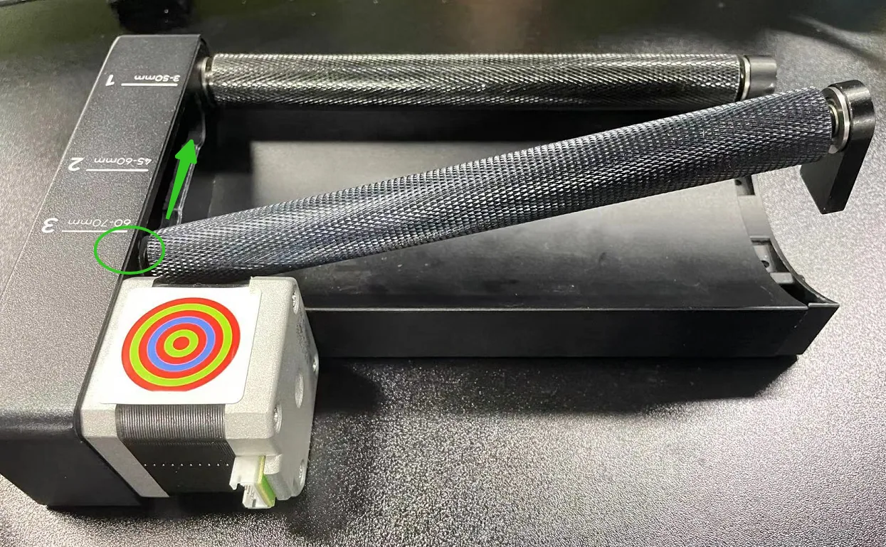 ¿Cómo sustituir los ejes del Rotary Attachment? ¿Cómo sustituir los ejes del Rotary Attachment?