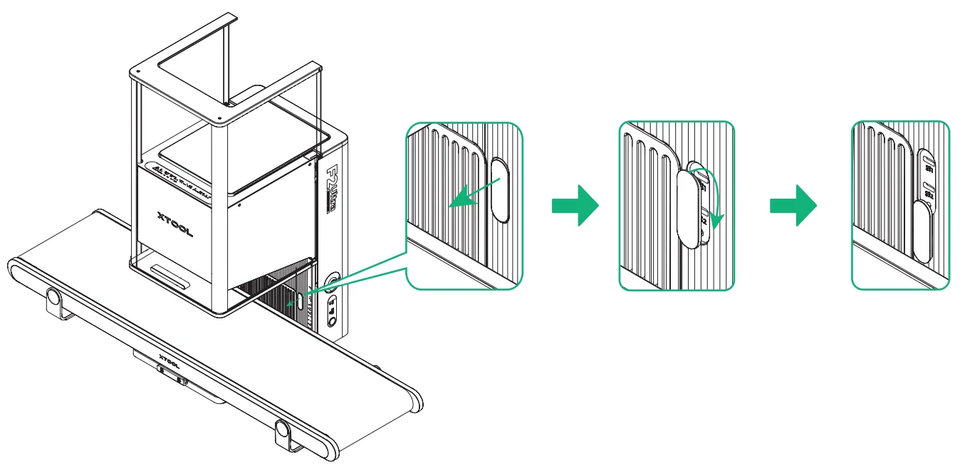 Guía de usuario de la cinta transportadora xTool Auto Streamline™ Guía de usuario de la cinta transportadora xTool Auto Streamline™