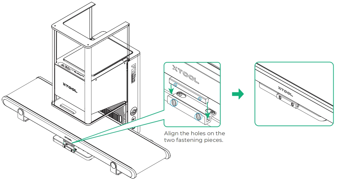 Guía de usuario de la cinta transportadora xTool Auto Streamline™ Guía de usuario de la cinta transportadora xTool Auto Streamline™