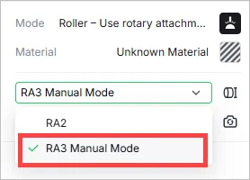 (xTool Studio) Usar el Rotary Attachment 3 (RA3) con la xTool F2 Ultra image.png