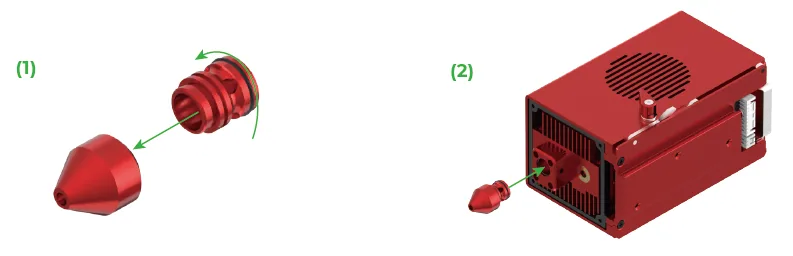 Guía e instrucciones del xTool D1 Pro 40 W