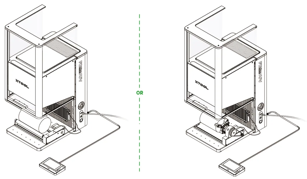 (xTool Studio) Usa RA2/RA2 Pro con xTool F2 Ultra UV image.png