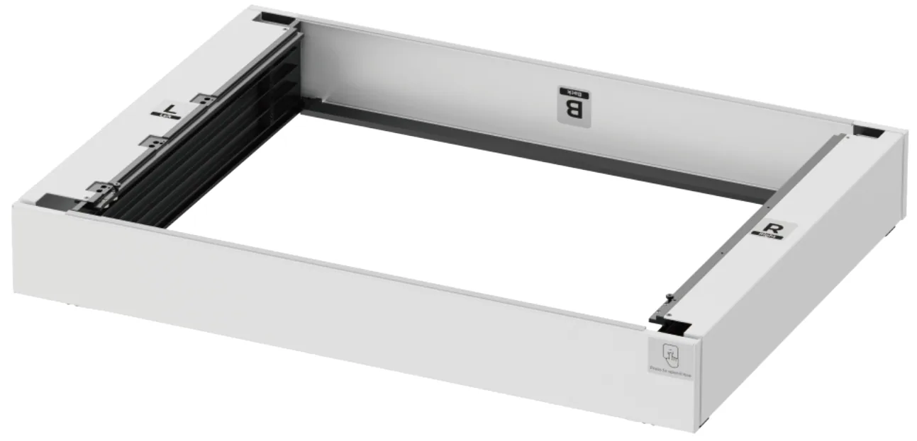 Guía de usuario de la Riser Base de xTool S1 compatible con el Conveyor Feeder