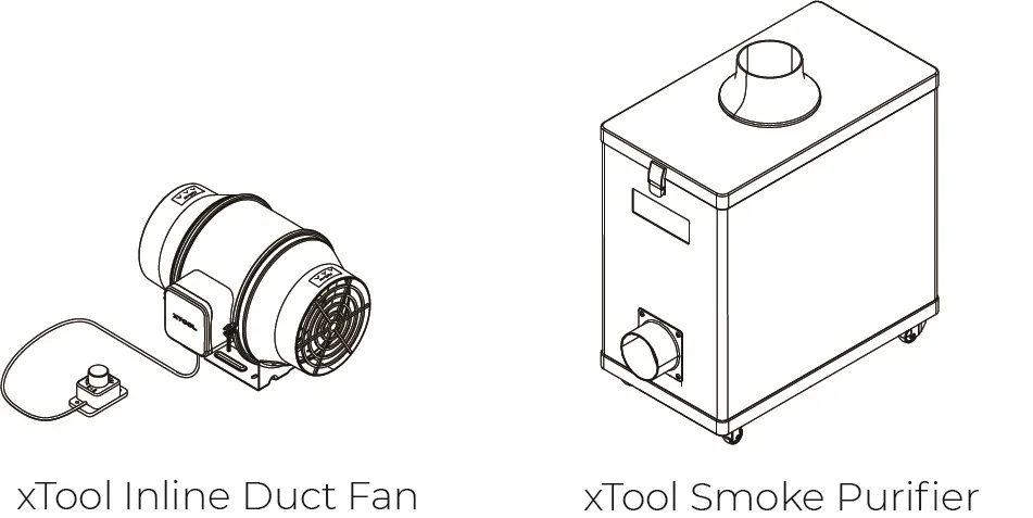 Usar el xTool Fire Safety Set en la xTool S1 Usar el xTool Fire Safety Set en la xTool S1