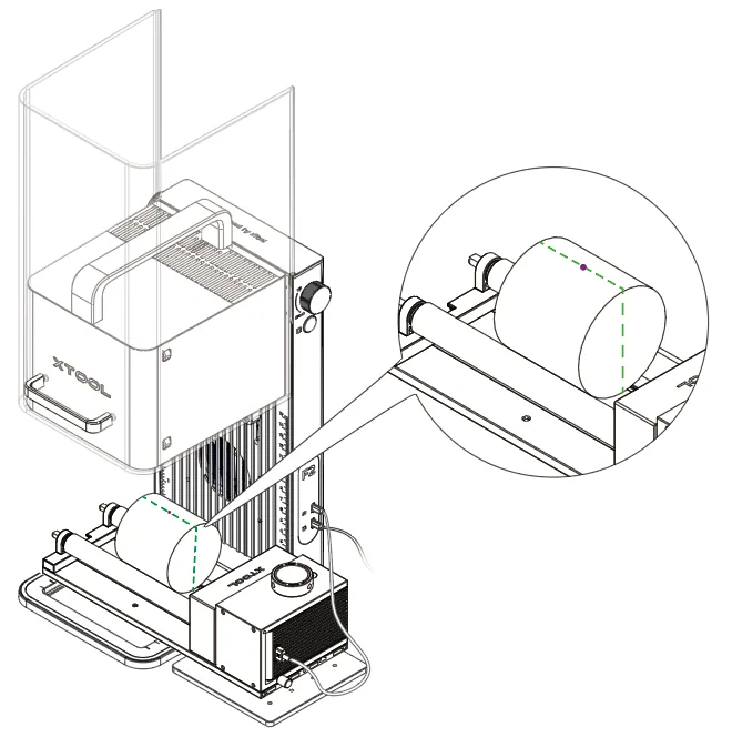 Usar el Rotary Attachment 3 (RA3) con la xTool F2 image.png
