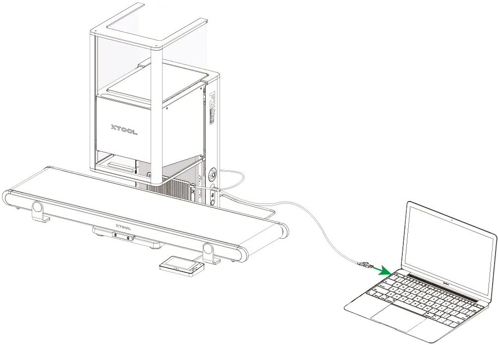 Procesa un material grande con el Conveyor en la xTool F2 Ultra
