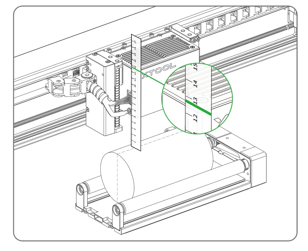 (XCS V2.1) Usa el Rotary Attachment 2 (RA2) con la xTool S1 (XCS V2.1) Usa el Rotary Attachment 2 (RA2) con la xTool S1