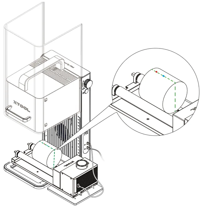Usar el Rotary Attachment 3 (RA3) con la xTool F2 image.png