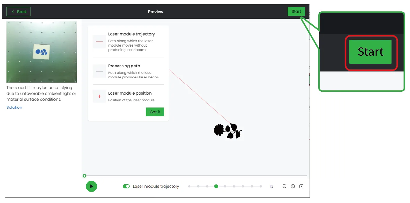 (XCS V2.1) Usar la cinta transportadora para el procesamiento por lotes
