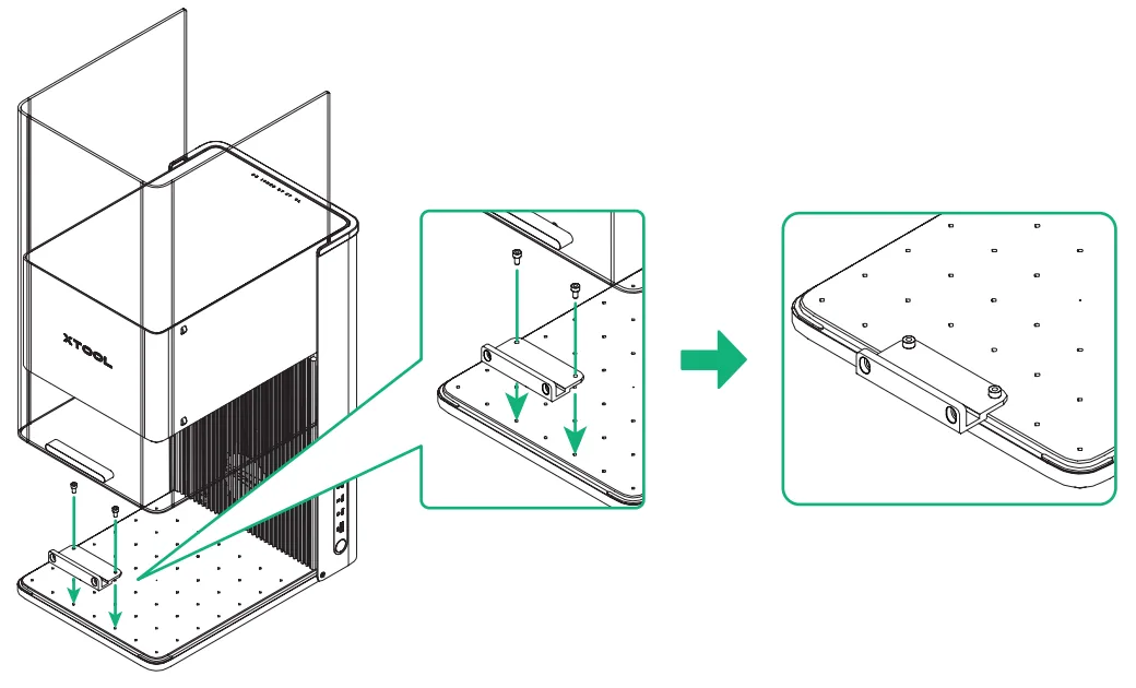 Guía de usuario de la cinta transportadora xTool Auto Streamline™ Guía de usuario de la cinta transportadora xTool Auto Streamline™