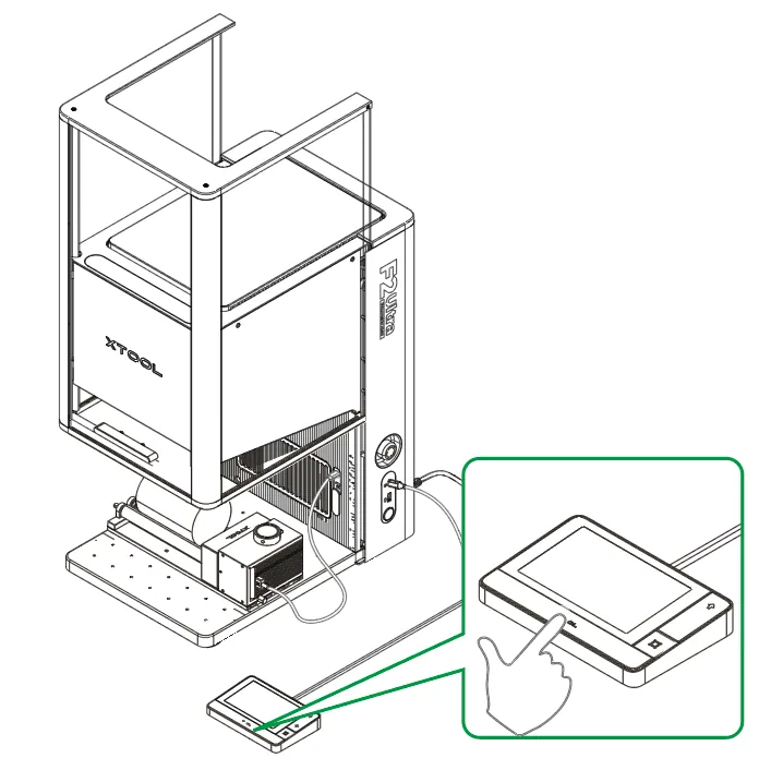 (xTool Studio) Usar el Rotary Attachment 3 (RA3) con la xTool F2 Ultra image.png