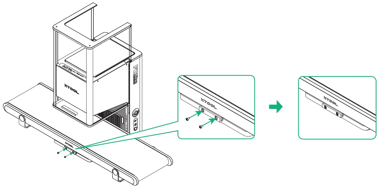 Guía de usuario de la cinta transportadora xTool Auto Streamline™ Guía de usuario de la cinta transportadora xTool Auto Streamline™