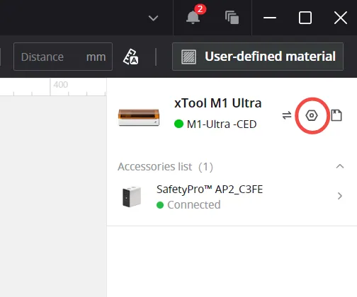 Garantiza el rendimiento óptimo del AP2: actualiza a xTool Creative Space V2.3.24