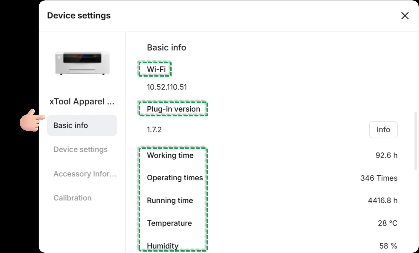Configurar la xTool Apparel Printer en xTool Studio Configurar la xTool Apparel Printer en xTool Studio