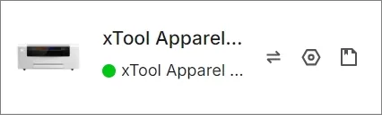 Maneja la xTool Apparel Printer en xTool Creative Space Maneja la xTool Apparel Printer en xTool Creative Space