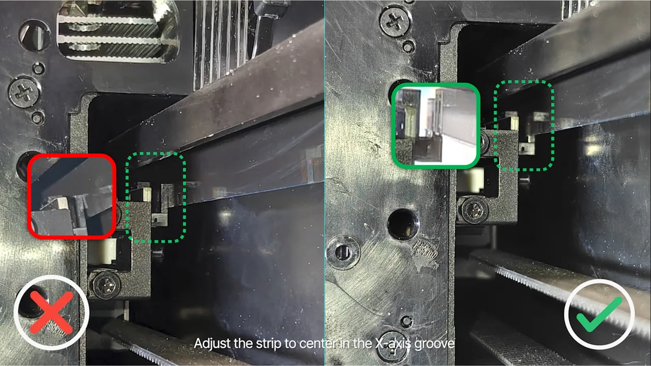 Soluciona el error “Encoder Strip Recognition Error” en la xTool Apparel Printer Soluciona el error “Encoder Strip Recognition Error” en la xTool Apparel Printer
