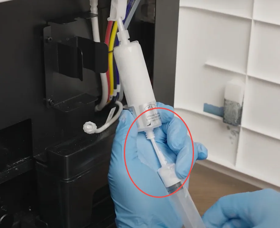 Diagnosticar y solucionar "Sin salida de blanco" o el bloqueo del flujo de tinta blanca en la xTool Apparel Printer Diagnosticar y solucionar "Sin salida de blanco" o el bloqueo del flujo de tinta blanca en la xTool Apparel Printer