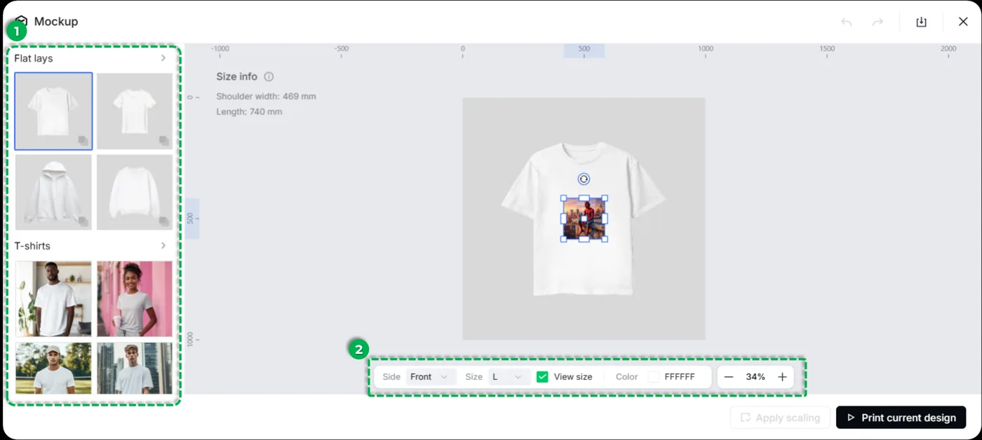 Operar la xTool Apparel Printer en xTool Studio Operar la xTool Apparel Printer en xTool Studio