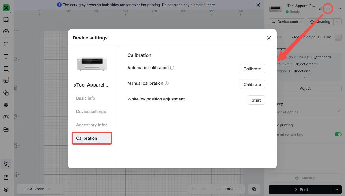 Soluciona el error “Bump Exceptions” en la xTool Apparel Printer a47dc97d-ce7a-4bab-bf7d-eb71041f87e5.jpeg