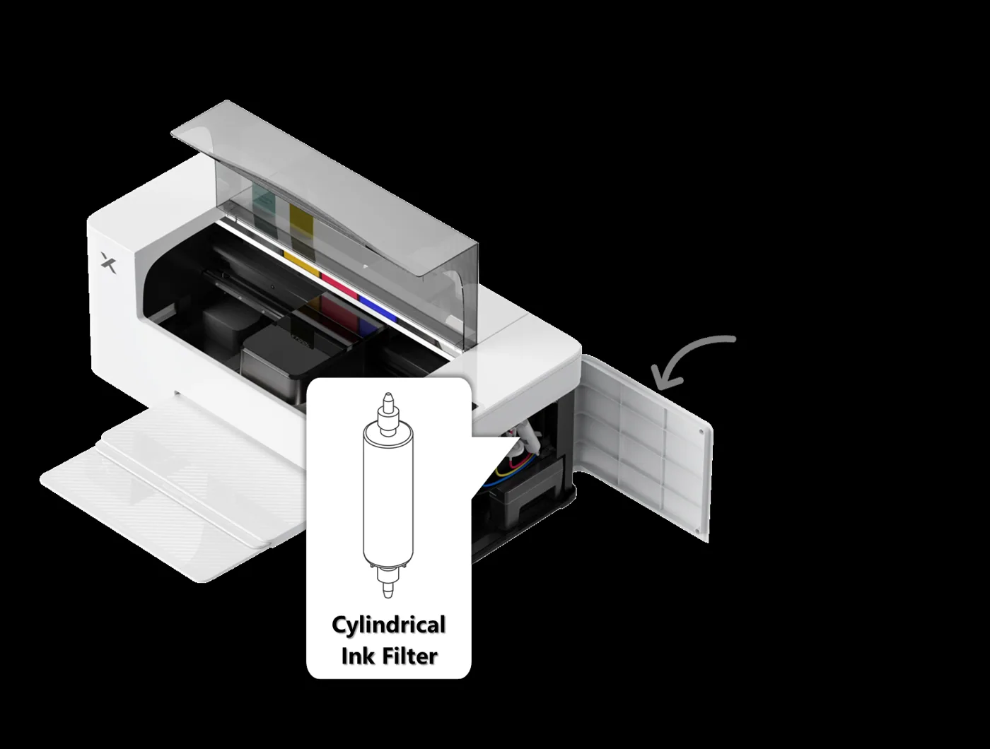 Diagnosticar y solucionar "Sin salida de blanco" o el bloqueo del flujo de tinta blanca en la xTool Apparel Printer Diagnosticar y solucionar "Sin salida de blanco" o el bloqueo del flujo de tinta blanca en la xTool Apparel Printer