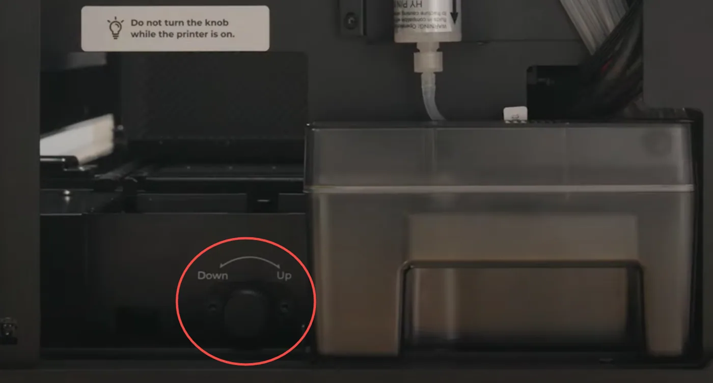 Soluciona el fallo de acoplamiento del ink stack con el cabezal de impresión de la xTool Apparel Printer Soluciona el fallo de acoplamiento del ink stack con el cabezal de impresión de la xTool Apparel Printer