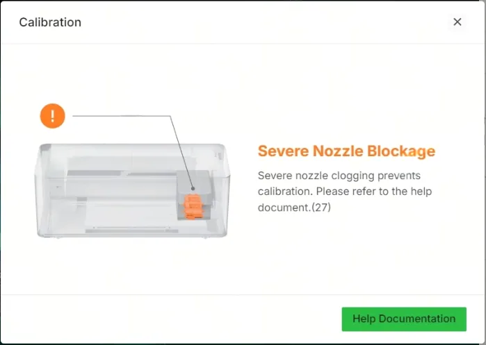 Solucionar el error «Bloqueo grave de la boquilla» en el xTool Apparel Printer