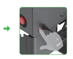 Usar el alimentador transportador con la serie xTool P2 Usar el alimentador transportador con la serie xTool P2