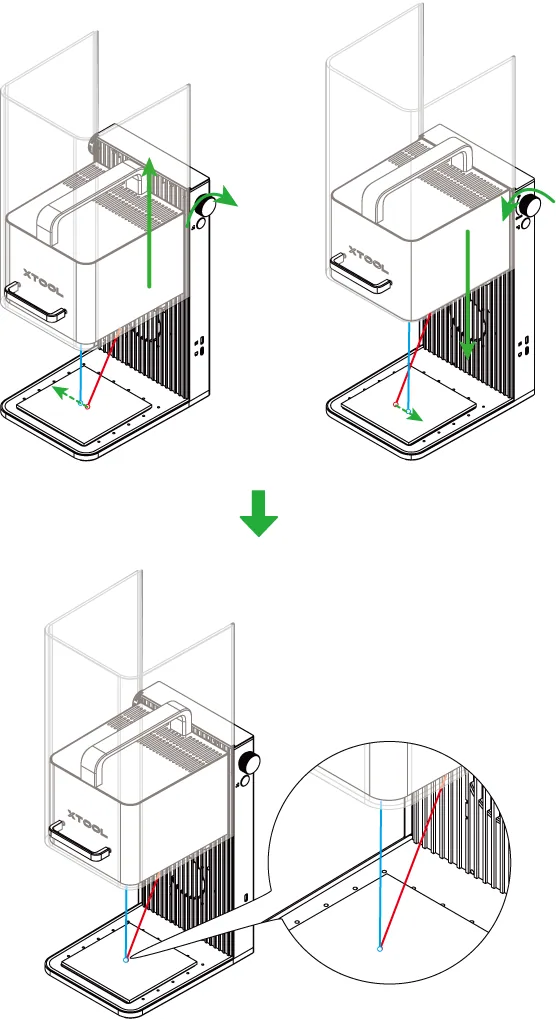 Cómo usar el modo de extensión deslizante con el xTool F1 y F1 Lite Cómo usar el modo de extensión deslizante con el xTool F1 y F1 Lite