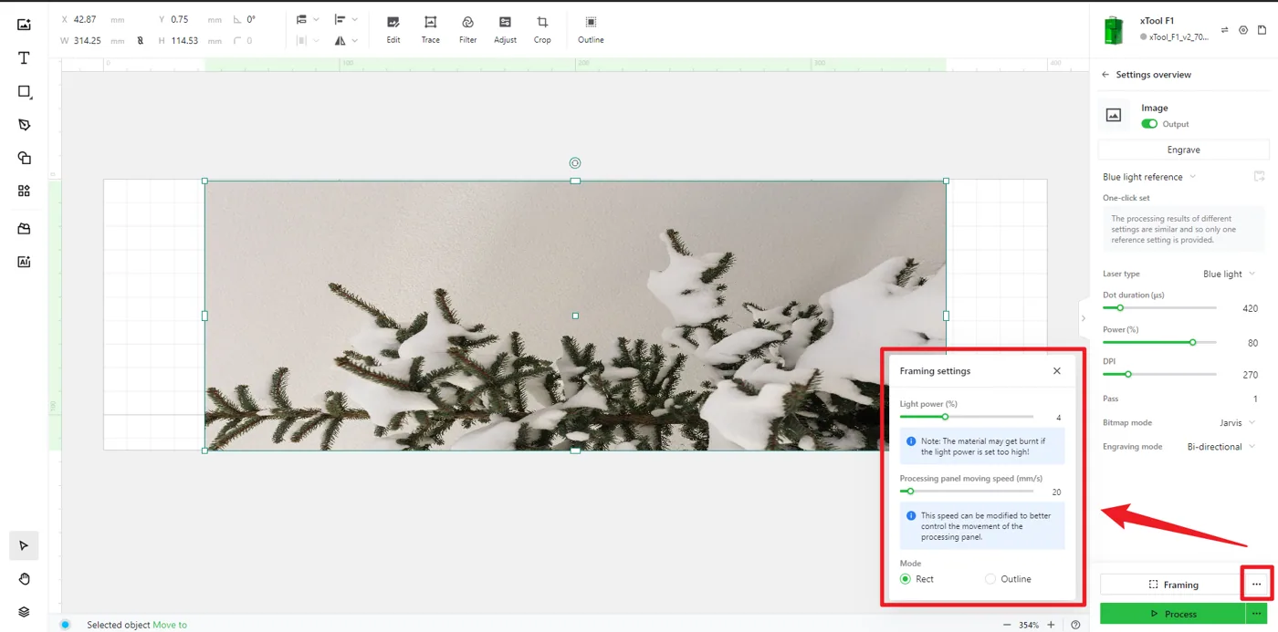 Cómo usar el modo de extensión deslizante con el xTool F1 y F1 Lite Cómo usar el modo de extensión deslizante con el xTool F1 y F1 Lite