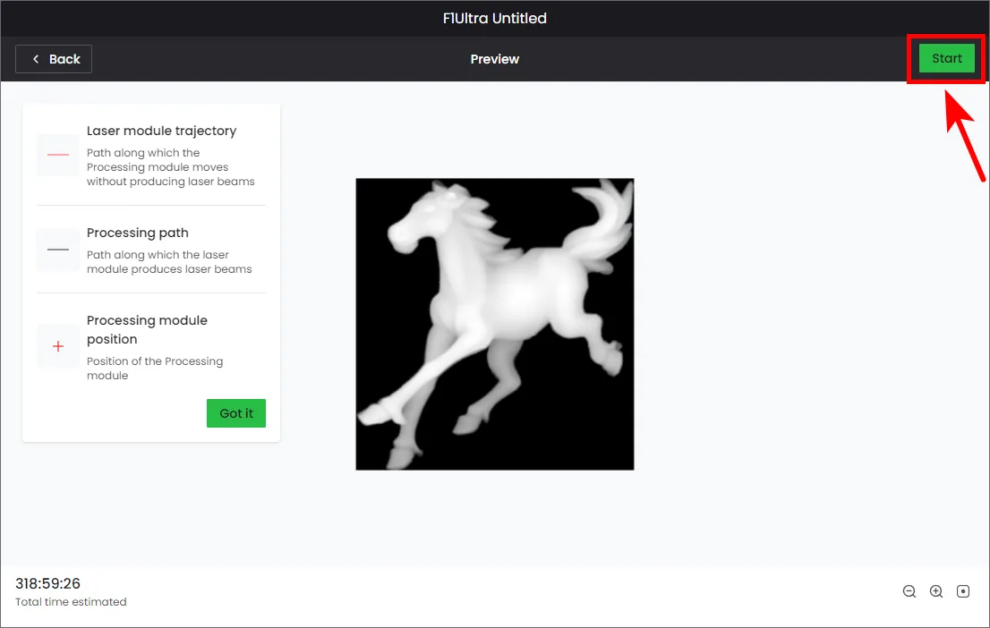 (XCS V2.1 o posterior) Cómo empezar a hacer relieve láser con la xTool F1 Ultra
