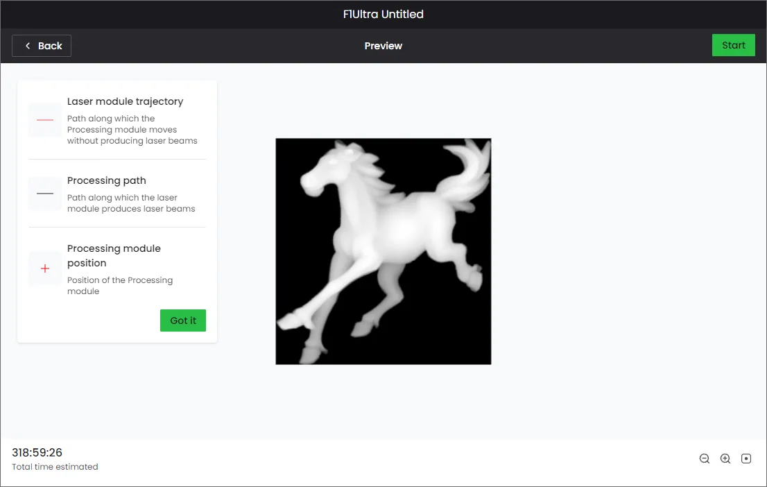 (XCS V2.1 o posterior) Cómo empezar a hacer relieve láser con la xTool F1 Ultra