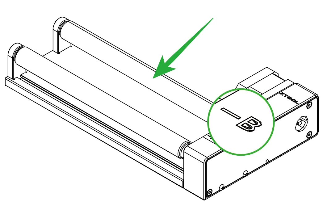 (XCS V2.0) Uso del accesorio rotativo 2 (RA2) con la xTool F1 Ultra image02.png