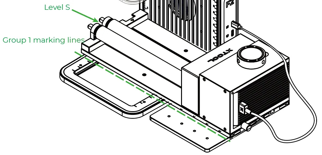 Usar el accesorio rotativo 3 (RA3) con la xTool F2 image.png