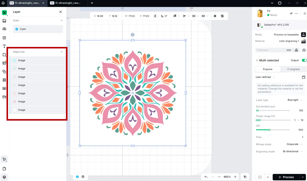 Empezar con el grabado a color con la xTool F2 Empezar con el grabado a color con la xTool F2