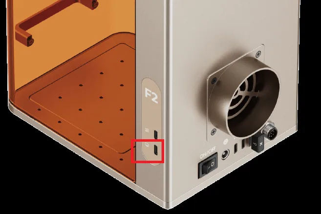 xTool Studio no encuentra la F2 por USB