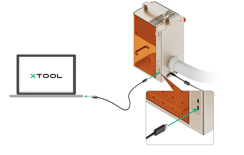 Procesar un material curvo con la xTool F2 Procesar un material curvo con la xTool F2