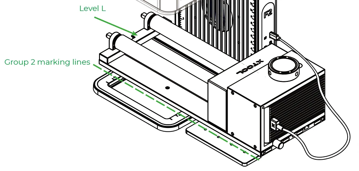 Usar el accesorio rotativo 3 (RA3) con la xTool F2 image.png