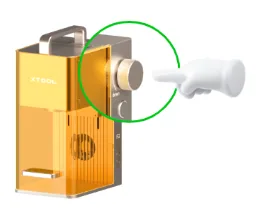 Uso de la extensión deslizante con la xTool F2 Uso de la extensión deslizante con la xTool F2