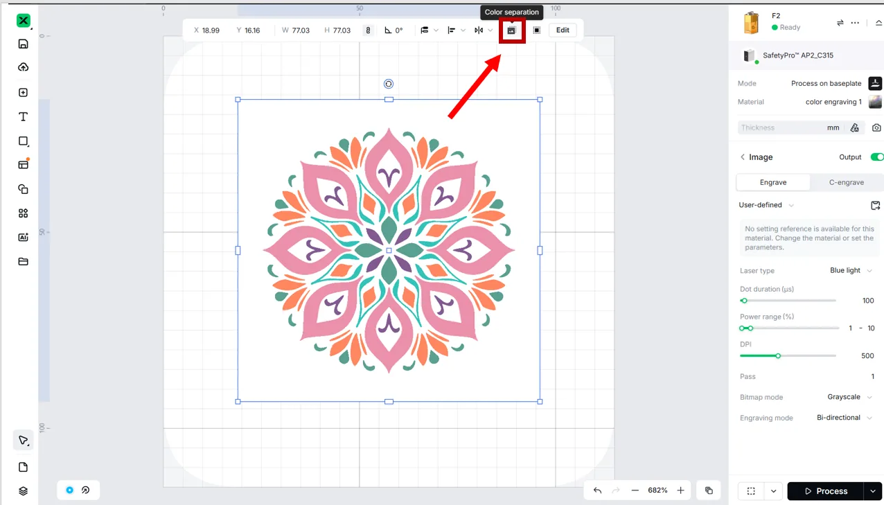 Empezar con el grabado a color con la xTool F2