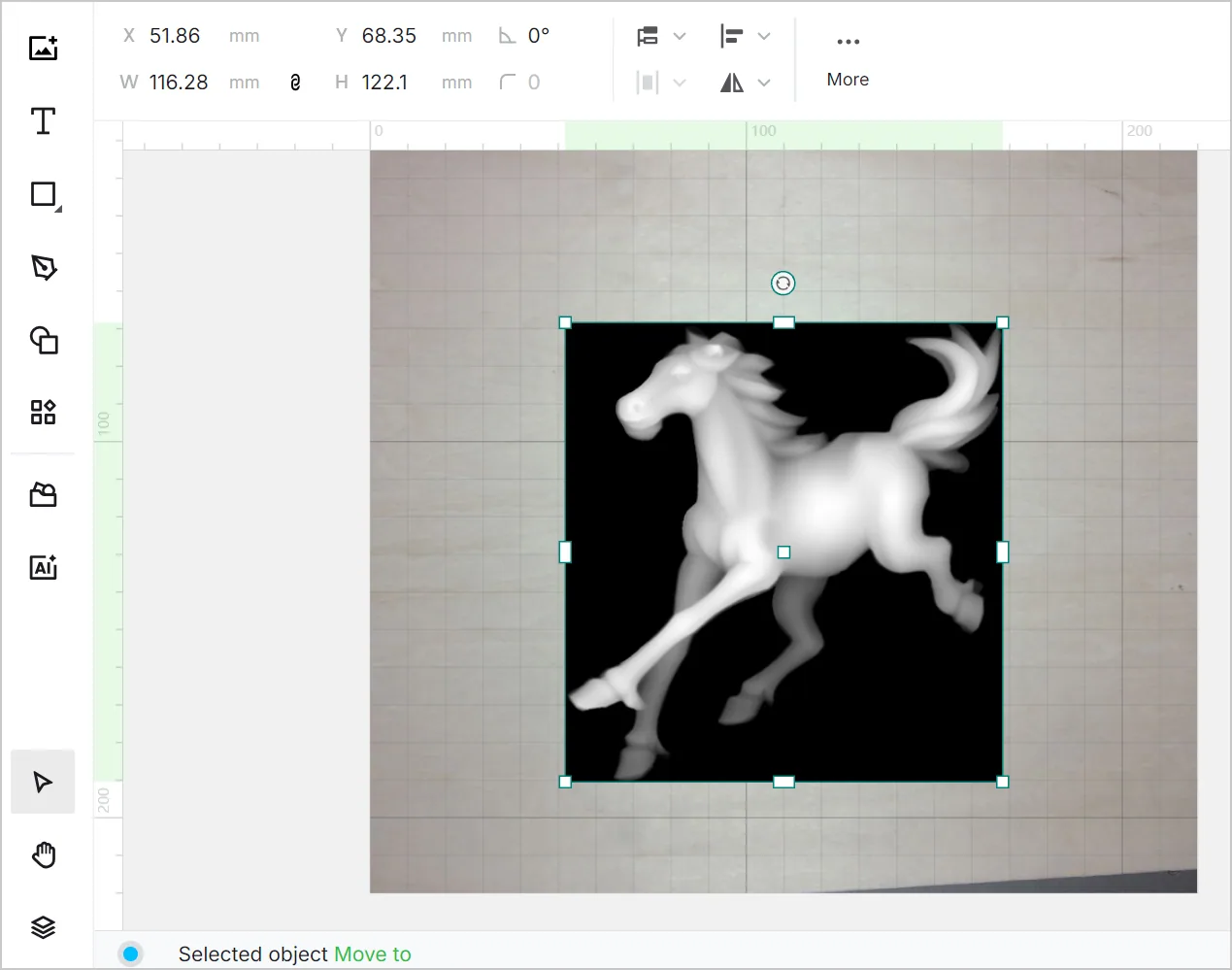 Empezar a hacer relieve láser con la xTool F2 Ultra