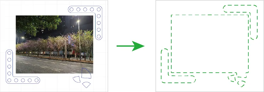 (xTool Studio) Usar la cinta transportadora para procesar un material grande con la xTool F2 Ultra (xTool Studio) Usar la cinta transportadora para procesar un material grande con la xTool F2 Ultra