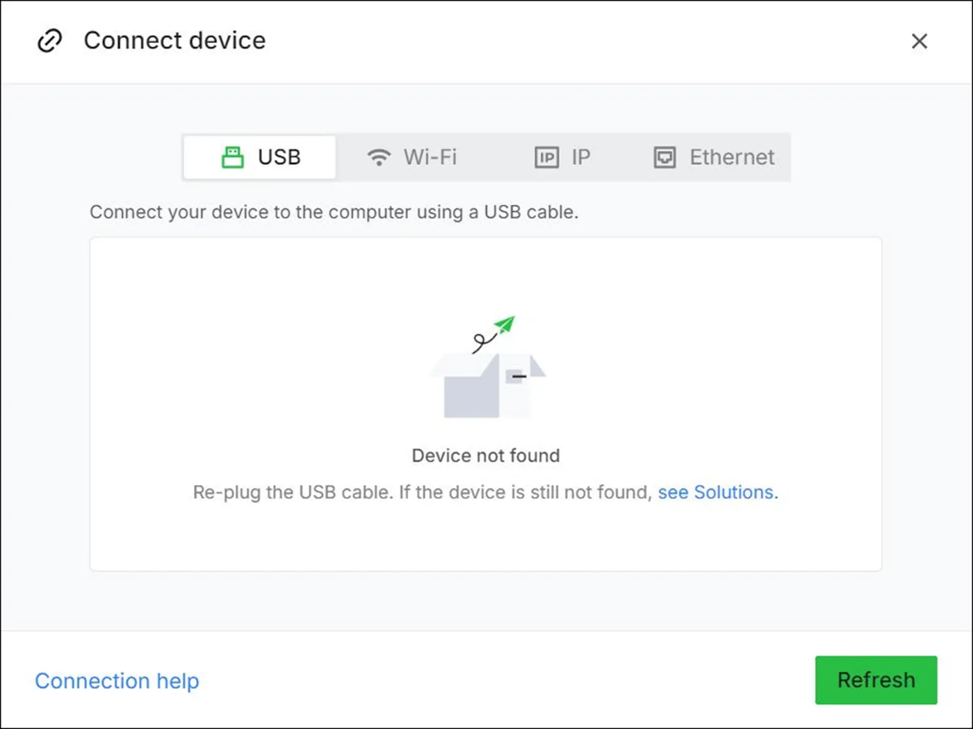 XCS no encuentra la xTool F2 Ultra a través de USB XCS no encuentra la xTool F2 Ultra a través de USB