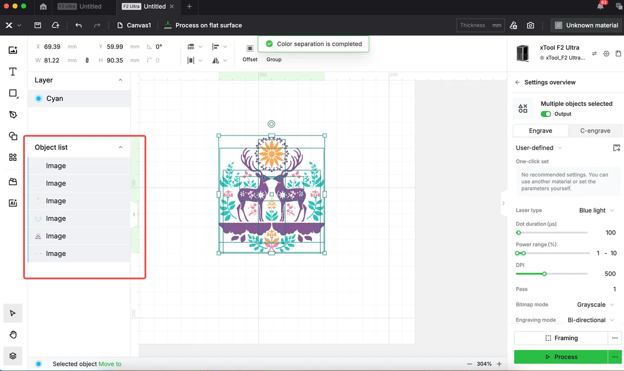 Empezar a grabar en color con la serie xTool F2 Ultra Empezar a grabar en color con la serie xTool F2 Ultra