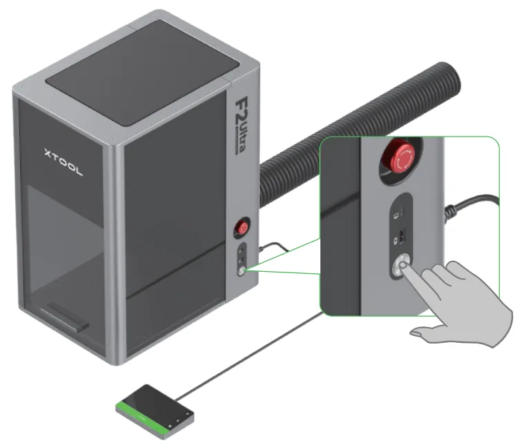 La xTool F2 Ultra no enciende La xTool F2 Ultra no enciende