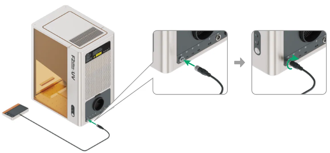 Guía de usuario de la xTool F2 Ultra UV (máquina láser de Clase 1) image.png