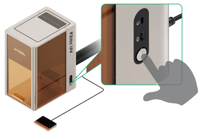 Guía de usuario de la xTool F2 Ultra UV (máquina láser de Clase 1) image.png